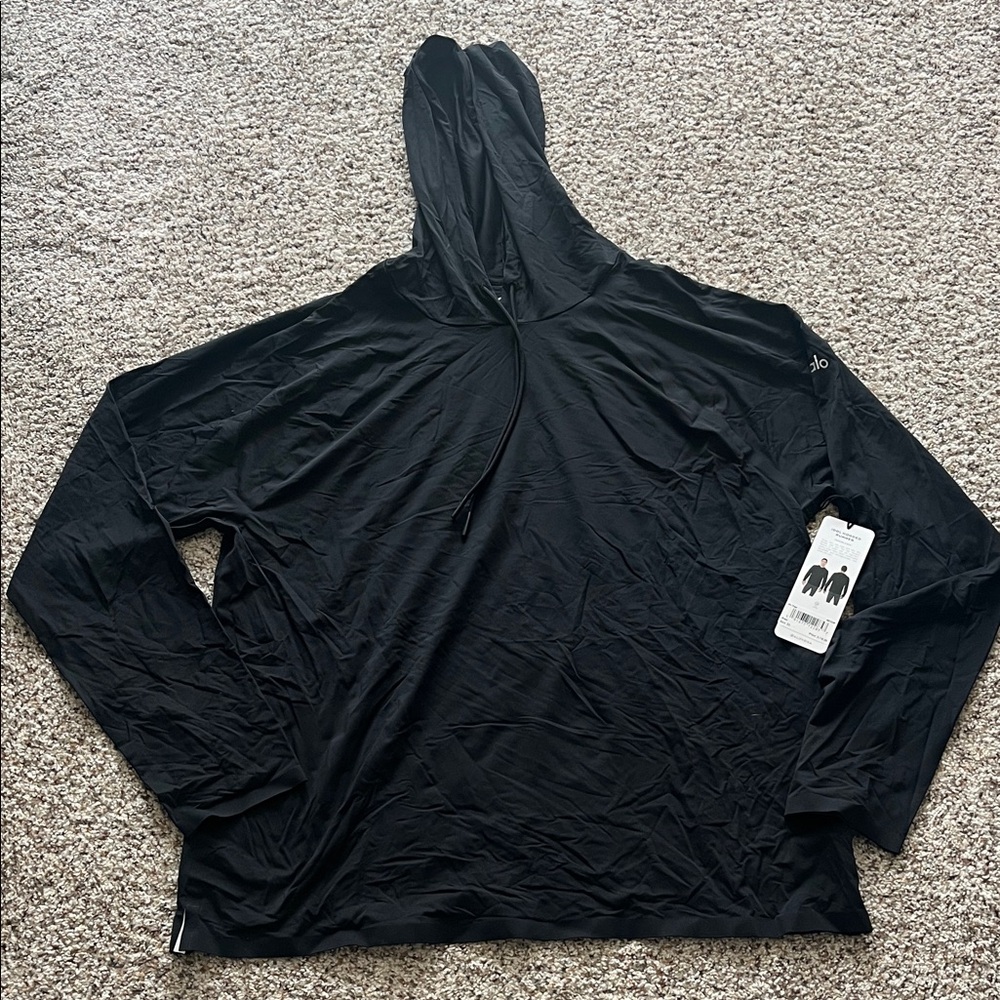 NWT Alo Men’s Idol Hooded Runner. Size XL